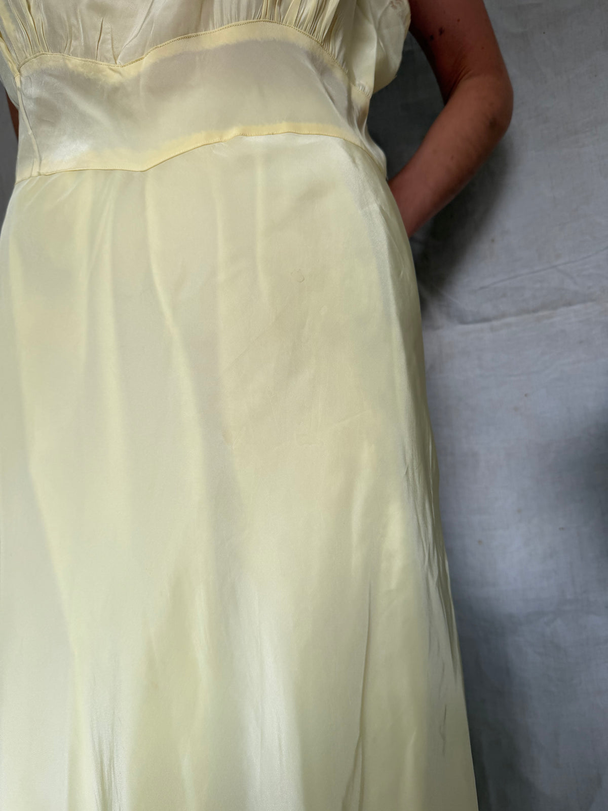 Baby Yellow Slip Dress