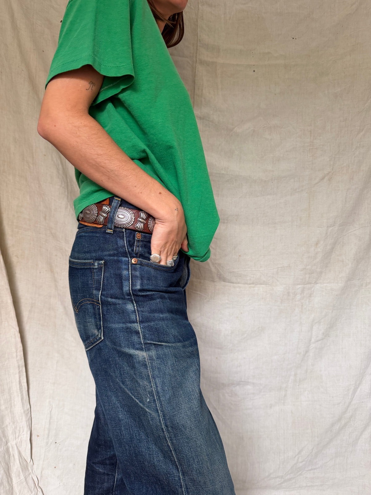 Vintage Green Tee