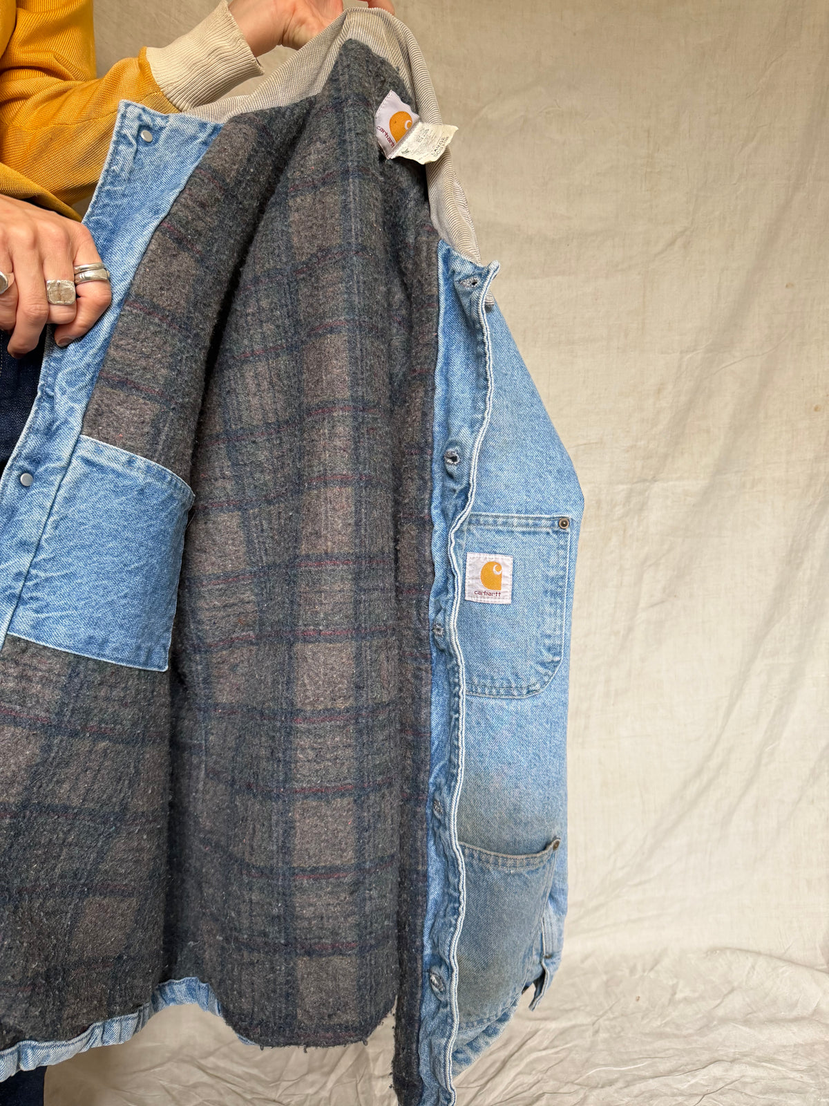 Lightwash Denim Carhartt Chore Jacket