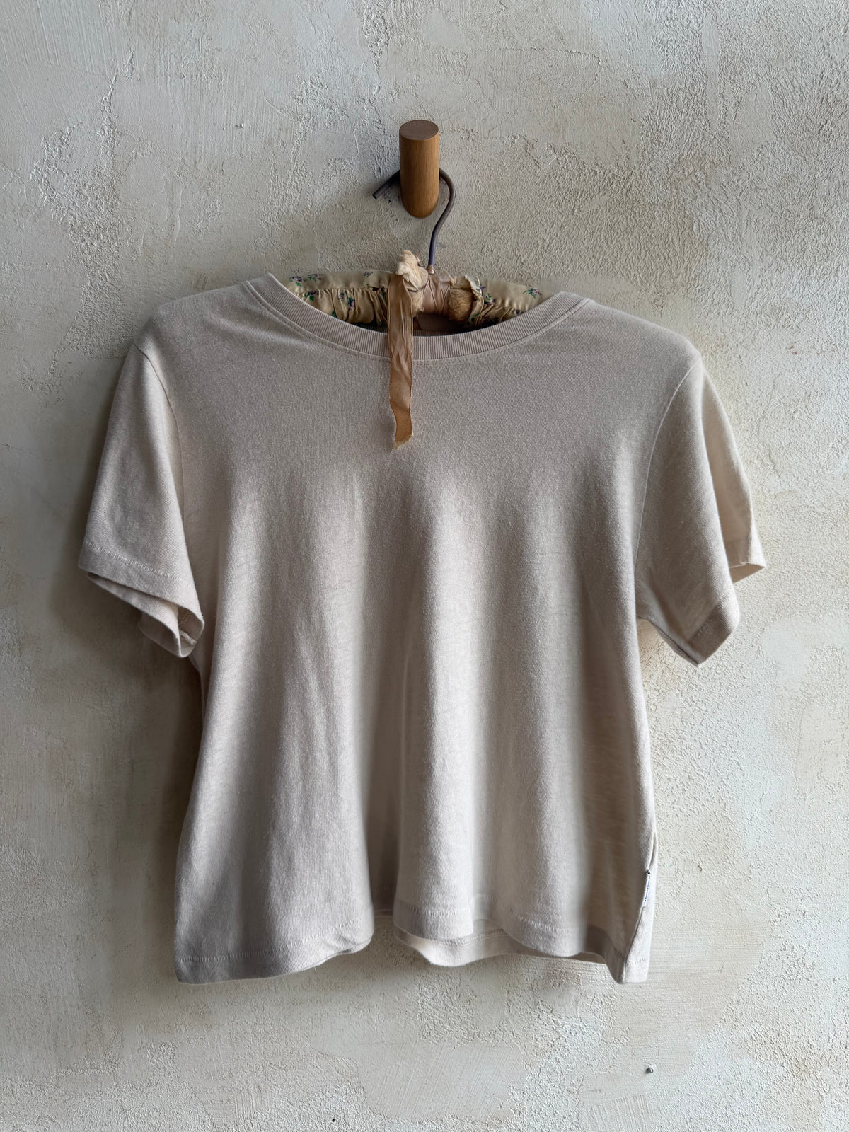 Airy Darling Tee in Vintage in Rice by Le Bon Shoppe