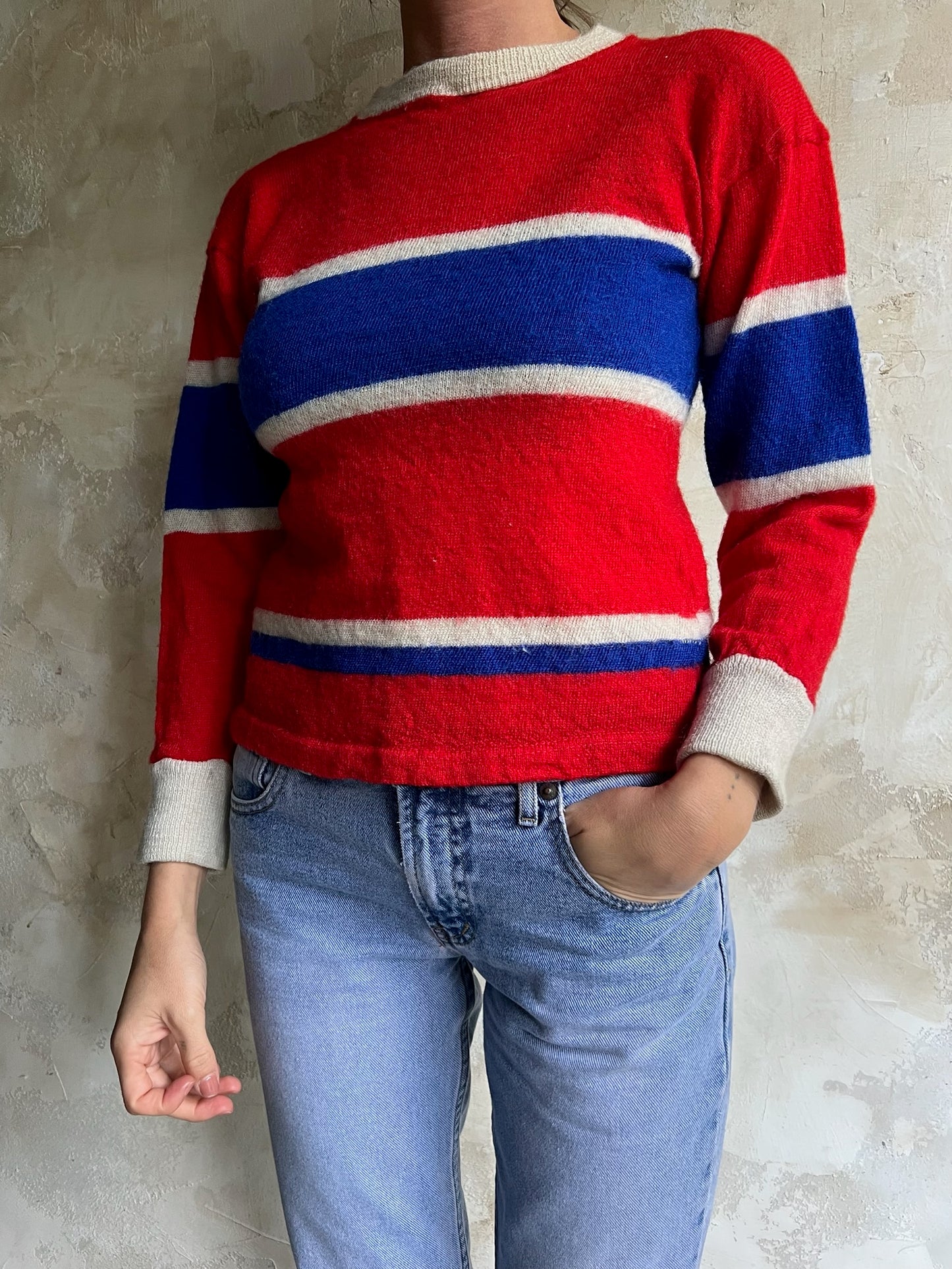 Striped Wool Montreal Canadians Longsleeve