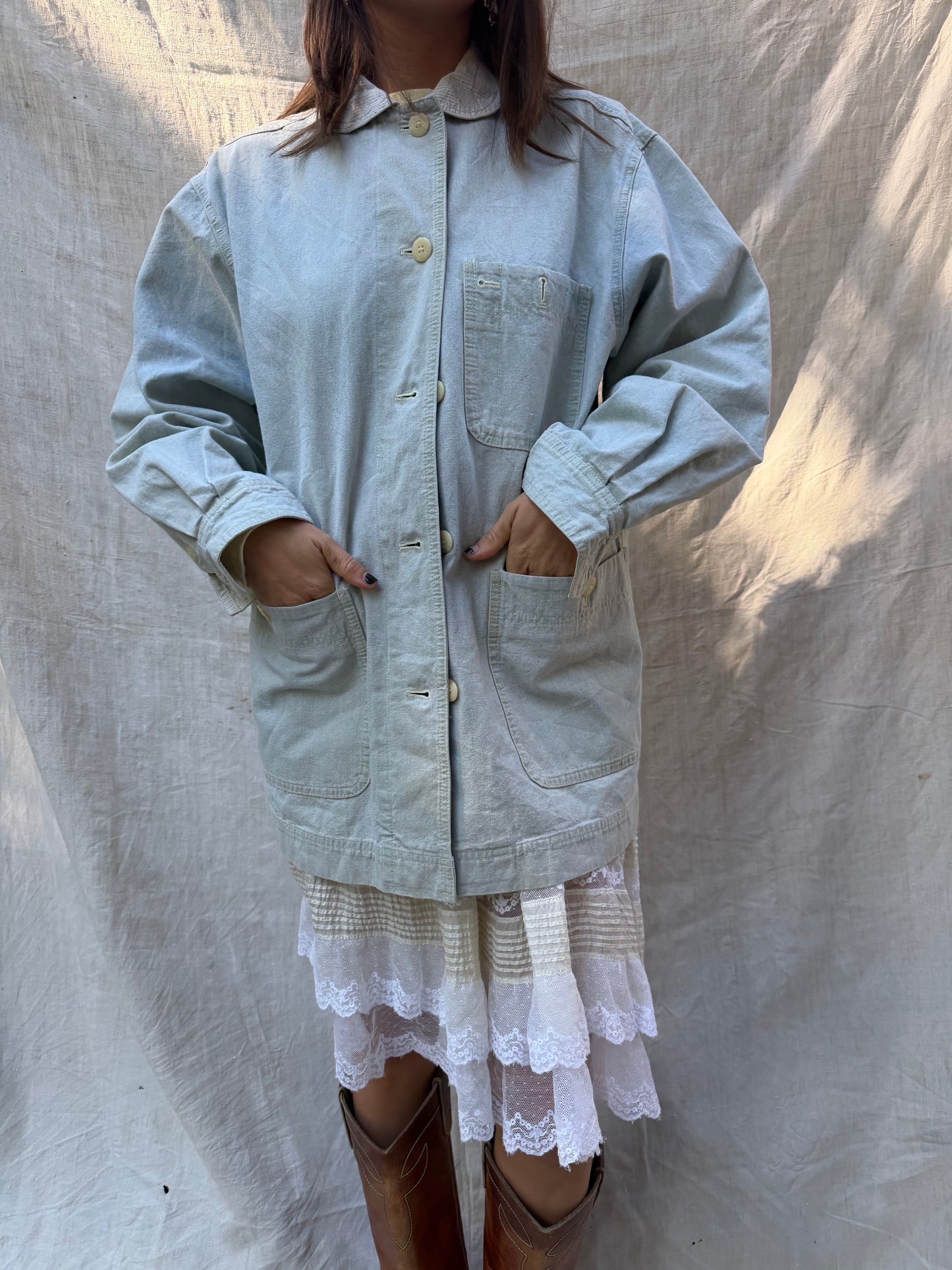 Lightwash Denim Chore Jacket