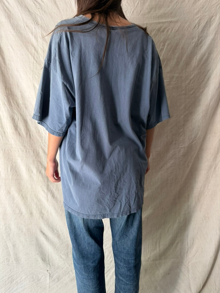 Faded Blue Grey Nike Tee