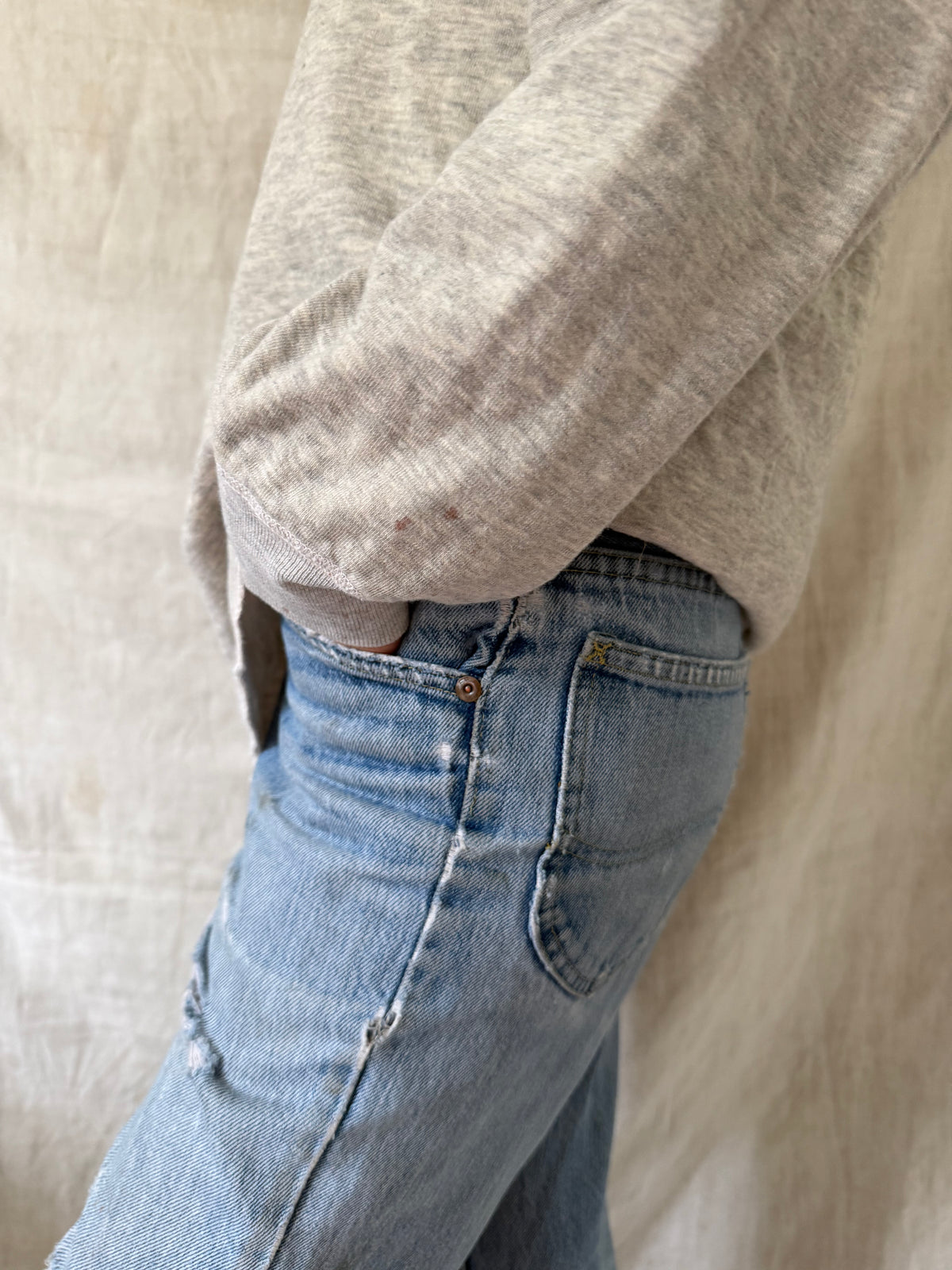 Grey Doufold Henley