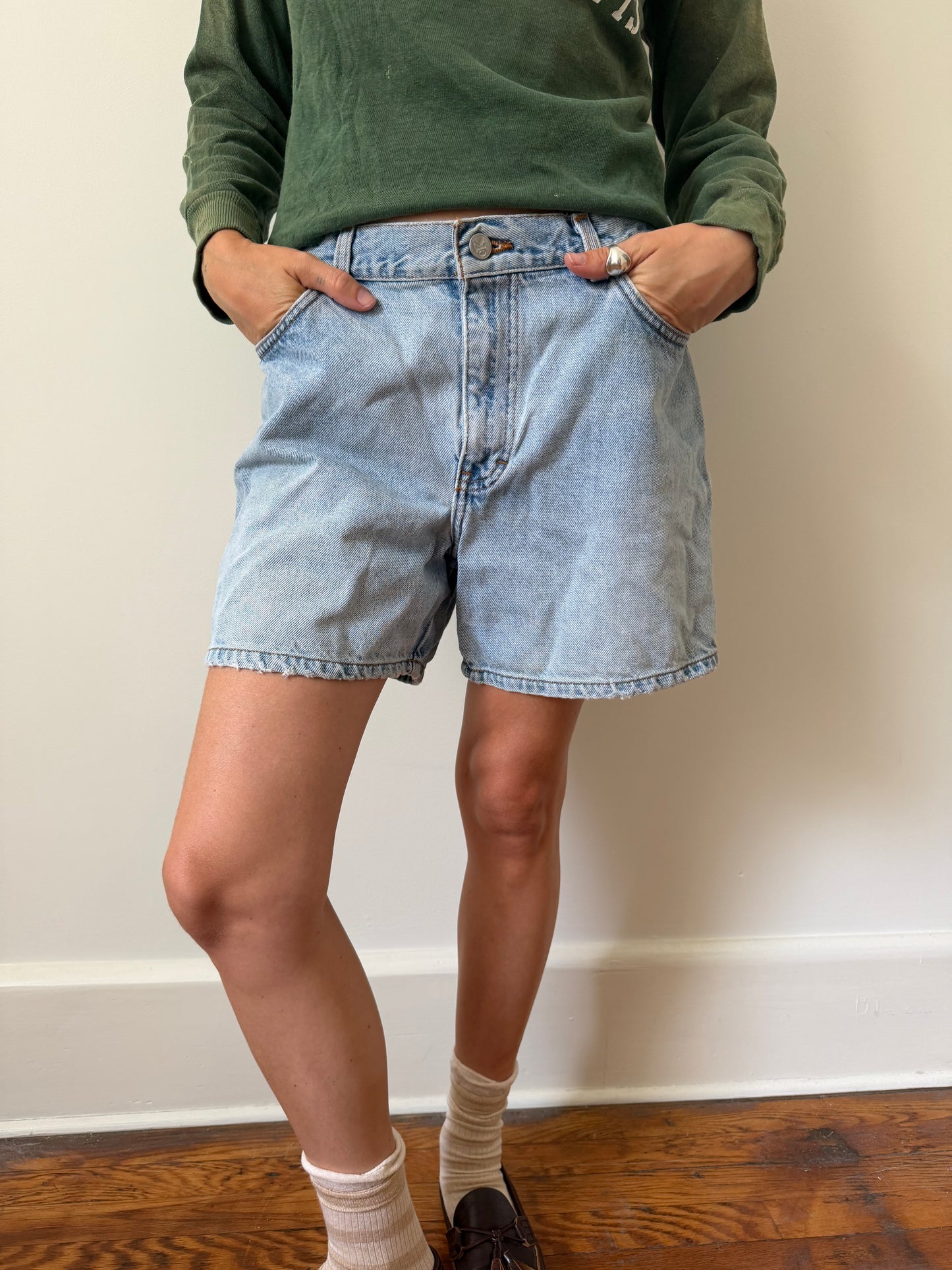 Calvin Klein Lightwash Denim Shorts