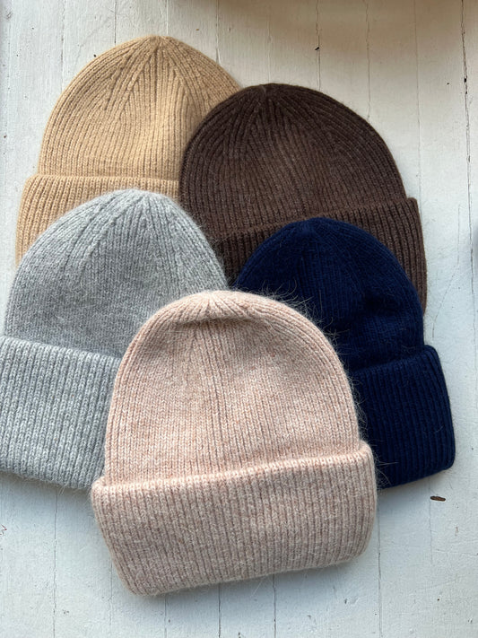 Royal Angora Beanie by Billy Bamboo