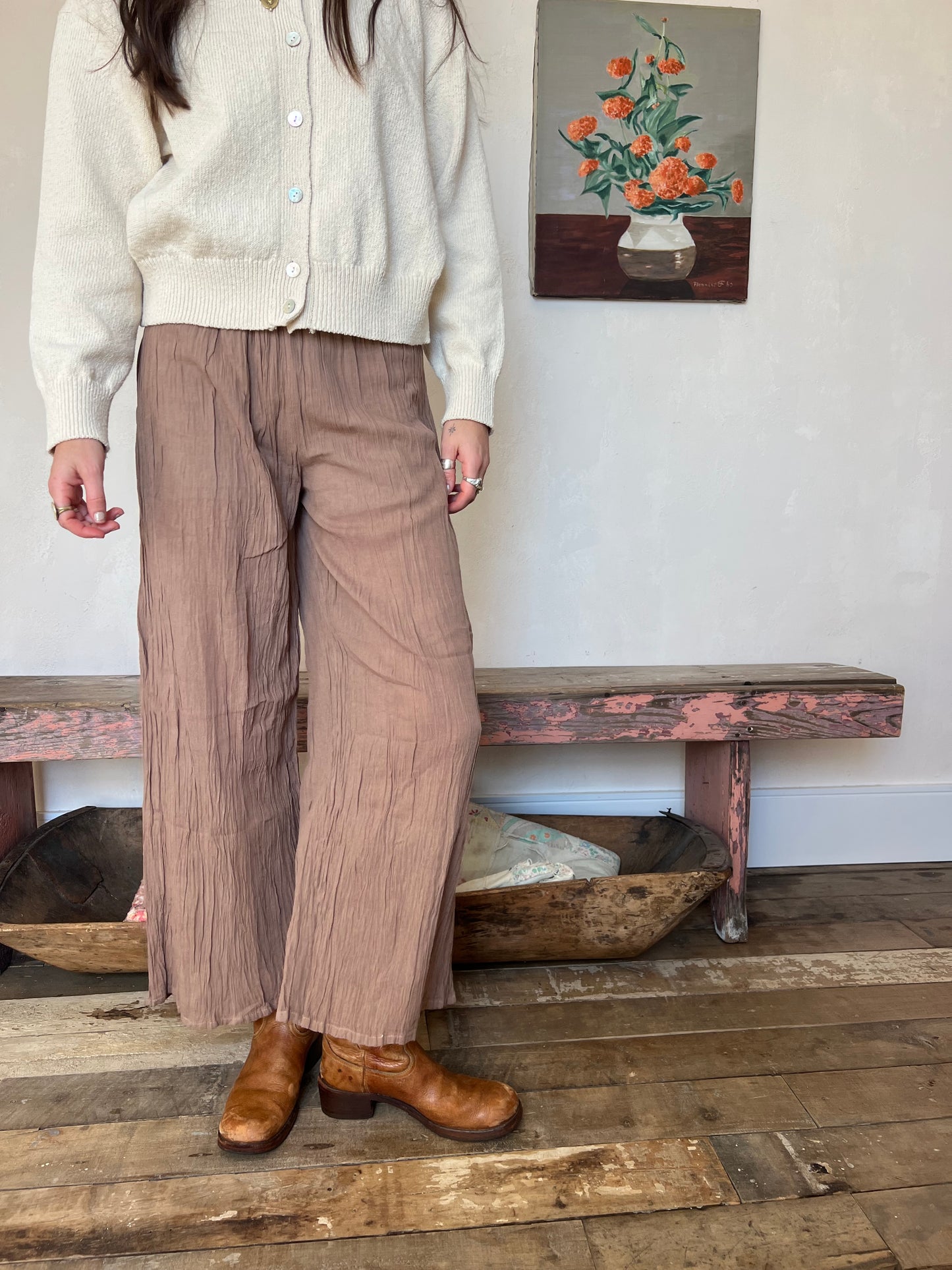 Oaxacan Coyote Cotton Pant