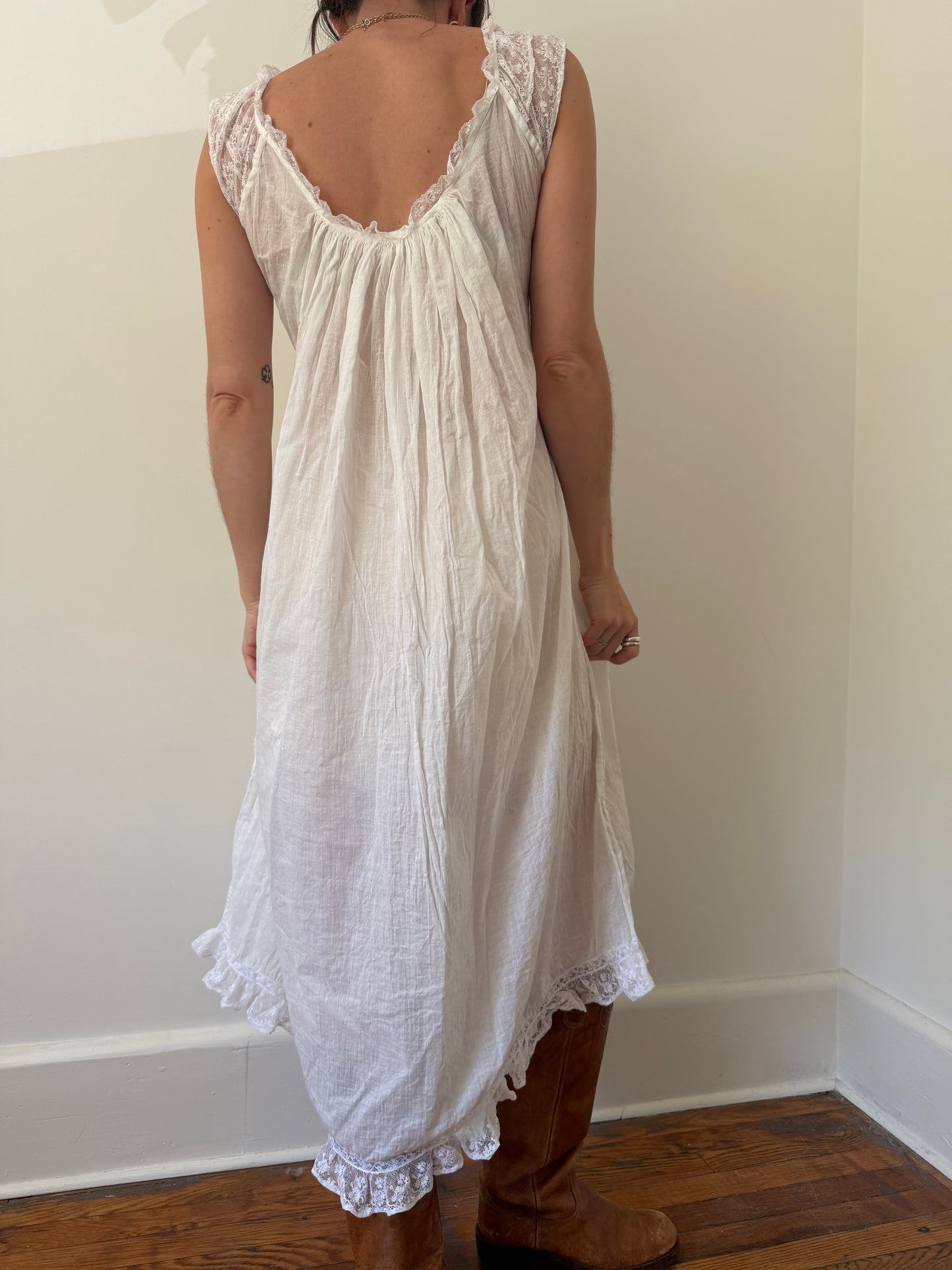 Cotton Lacey Dress
