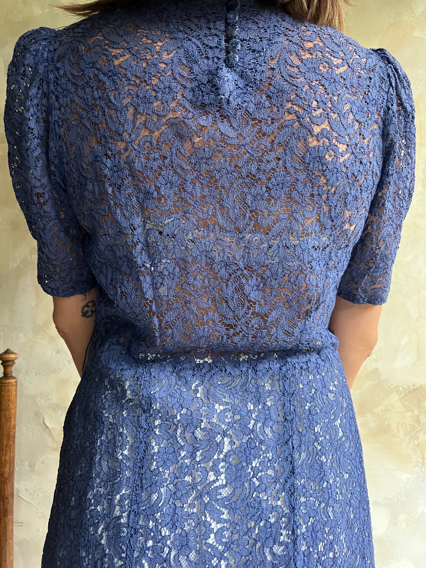 Periwinkle Lace Dress