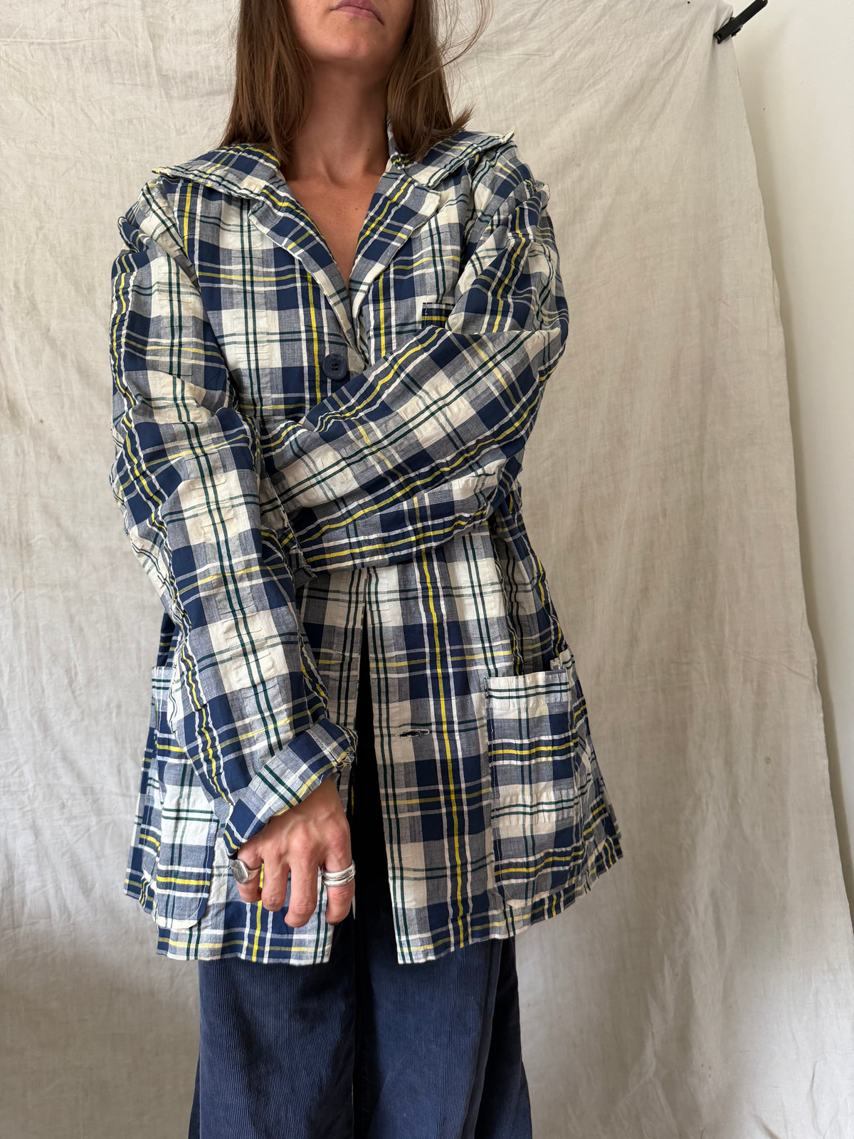 Plaid Lightweight Jacket