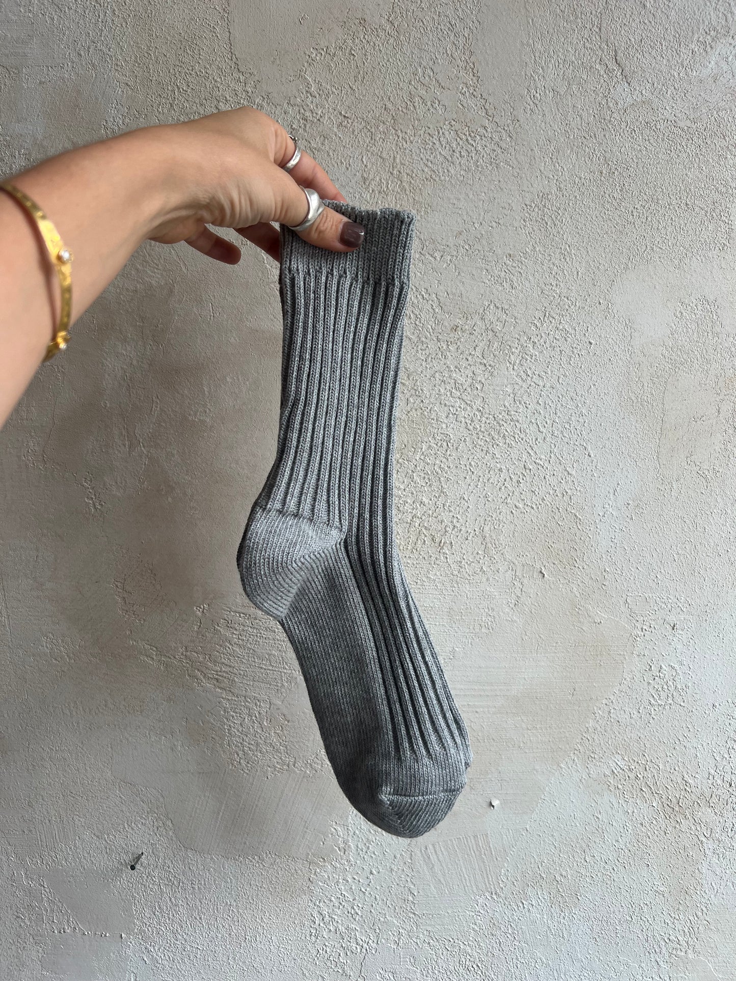 Ribbed Cotton High Socks by Billy Bamboo