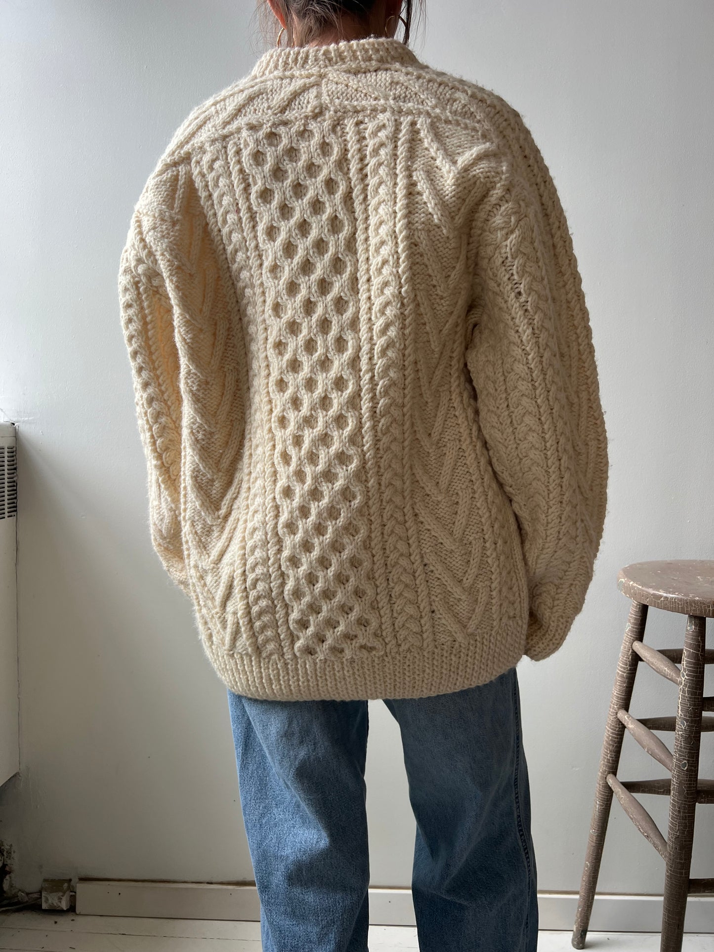 Gaeltarra Handknit Irish Wool Sweater