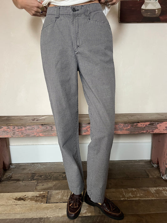 Lee Gingham Trousers