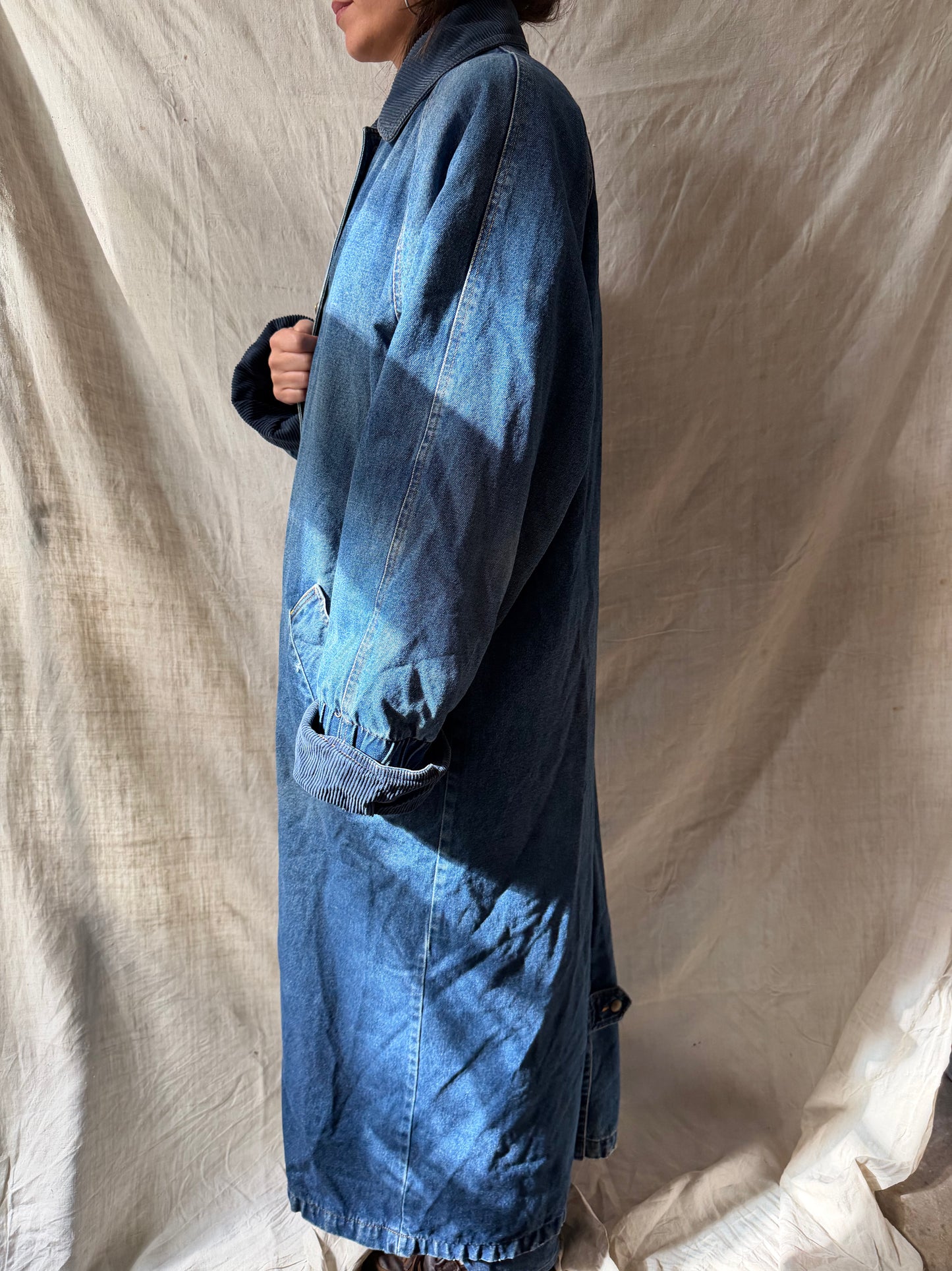 Long Denim Duster