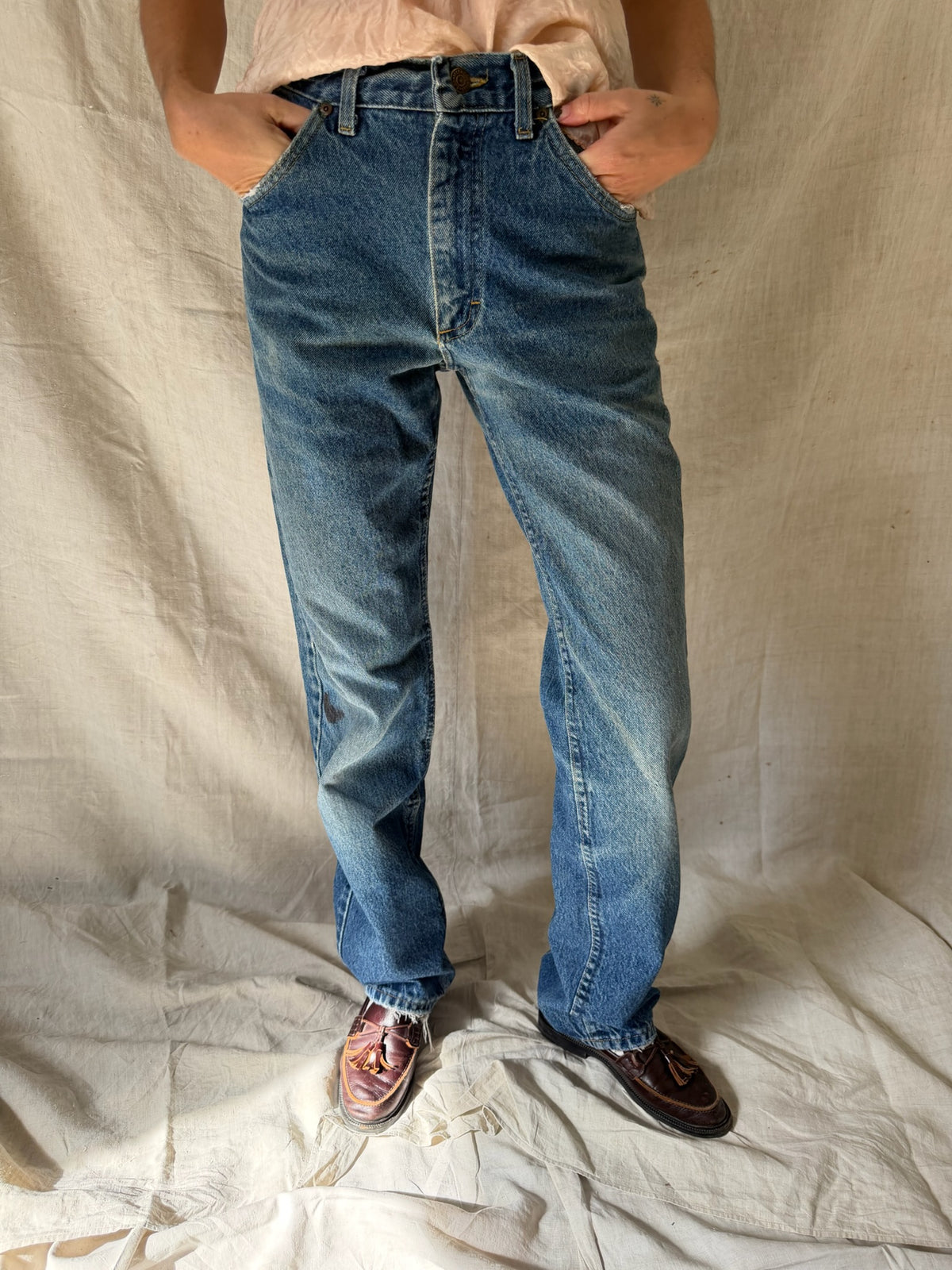 Faded Lee Denim