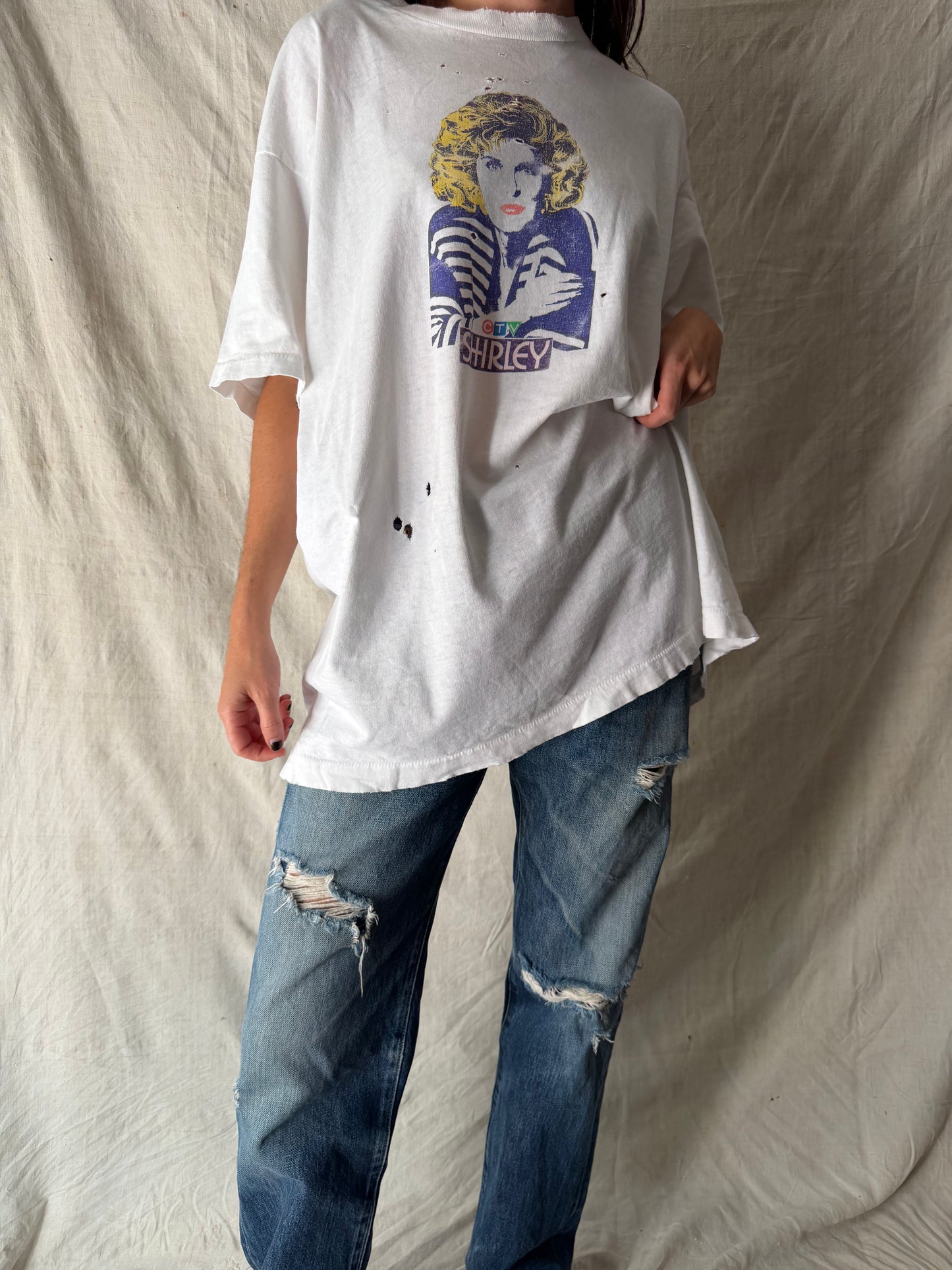 Shirley Distressed Tee