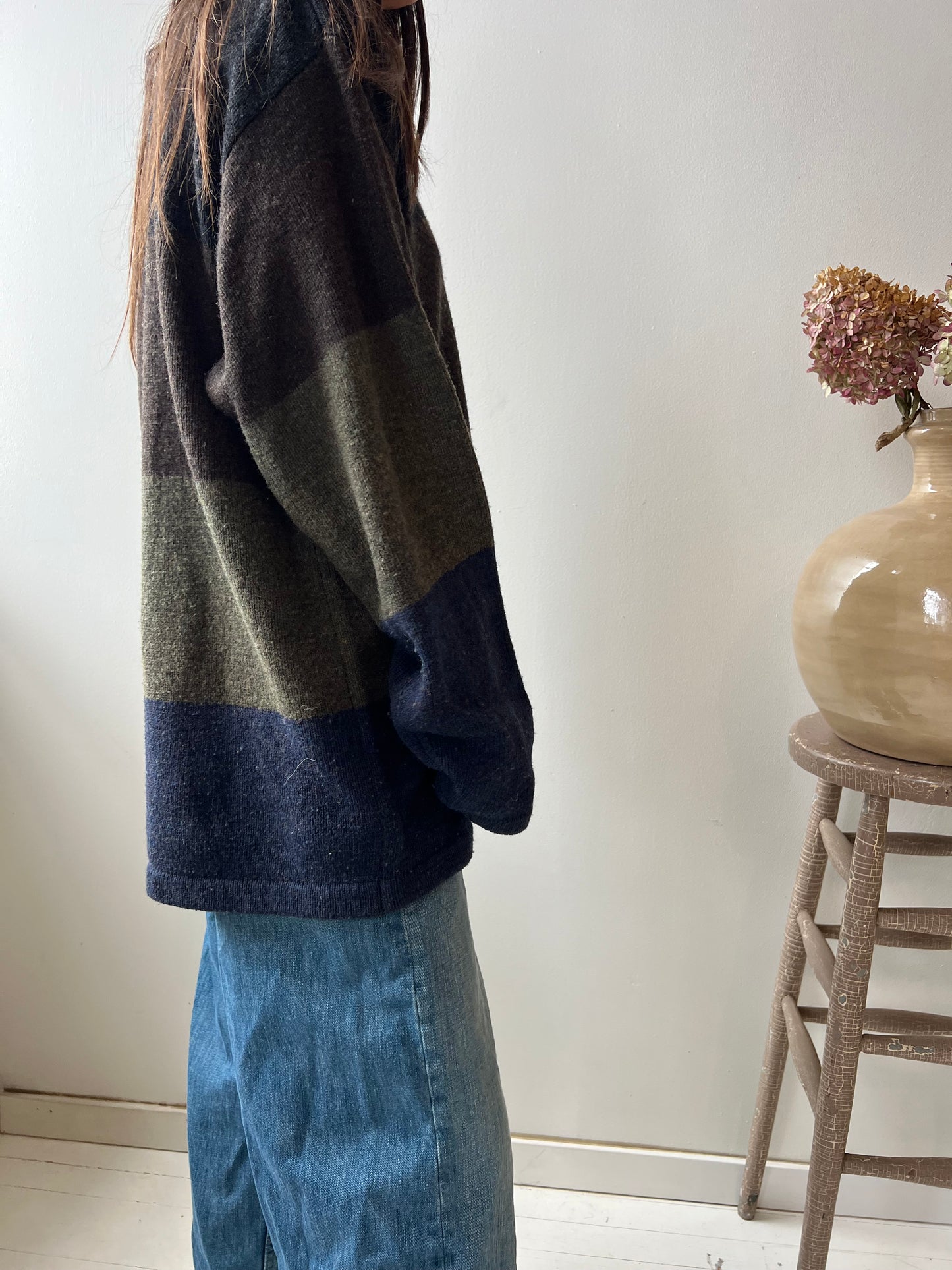 Chunky Striped Sweater