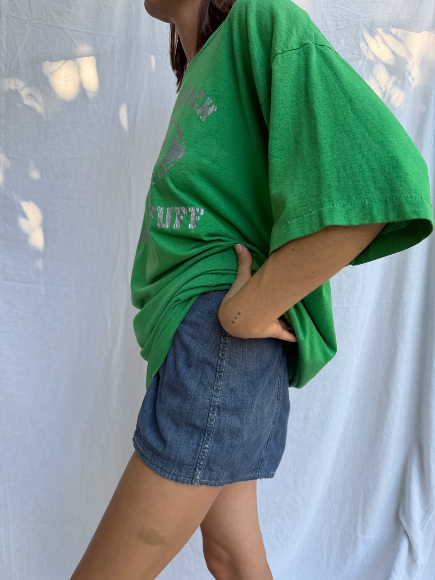 Faded Green Varsity Tee