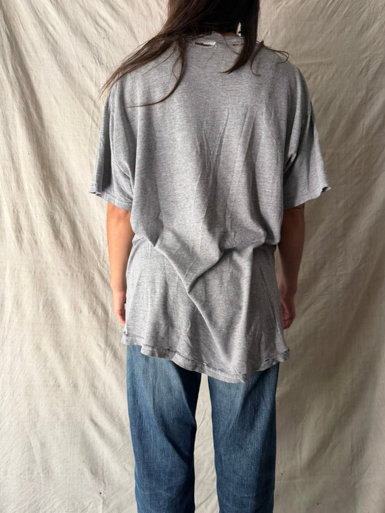 Grey Distressed Dartmouth Tee