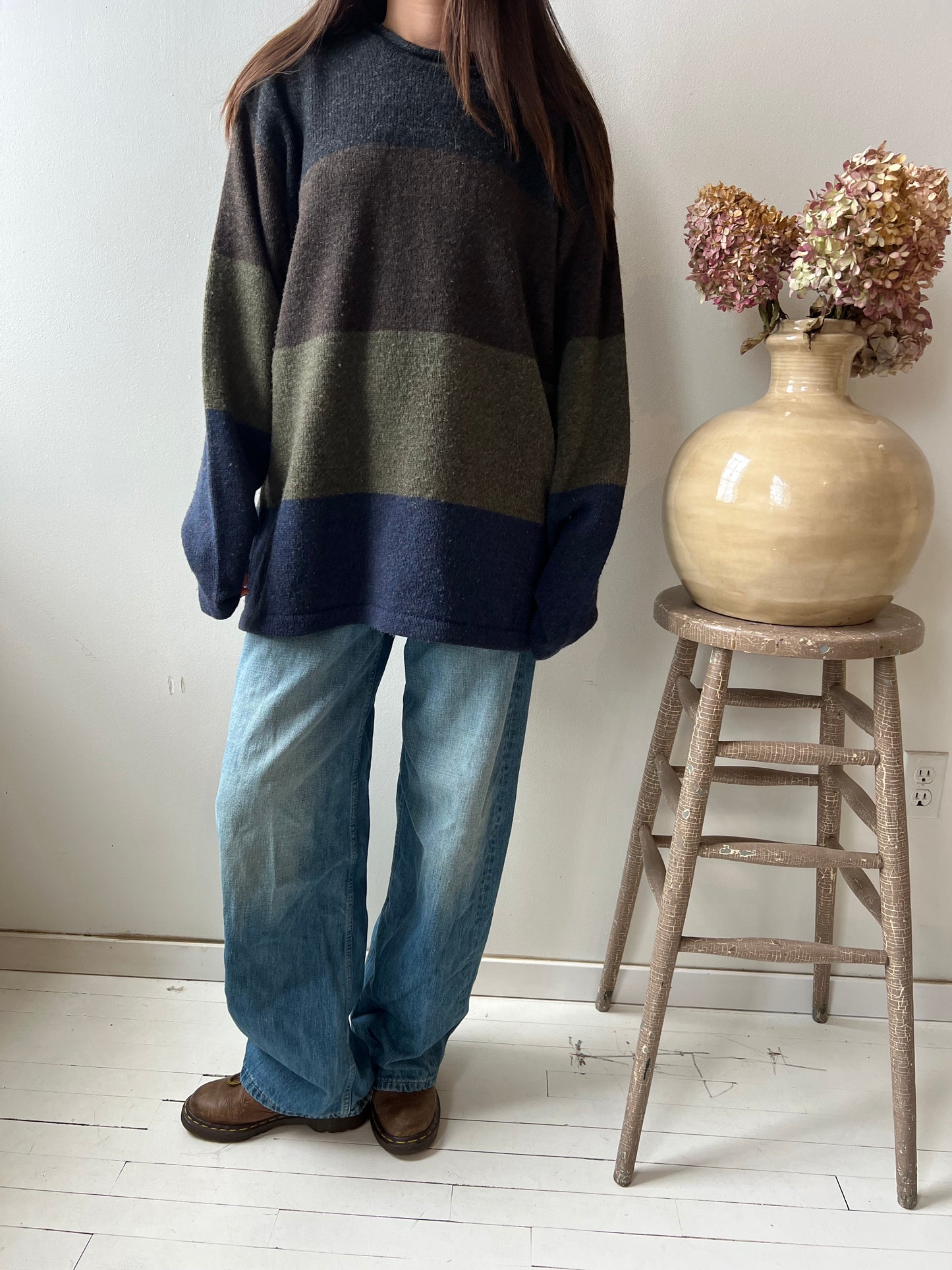 Chunky Striped Sweater