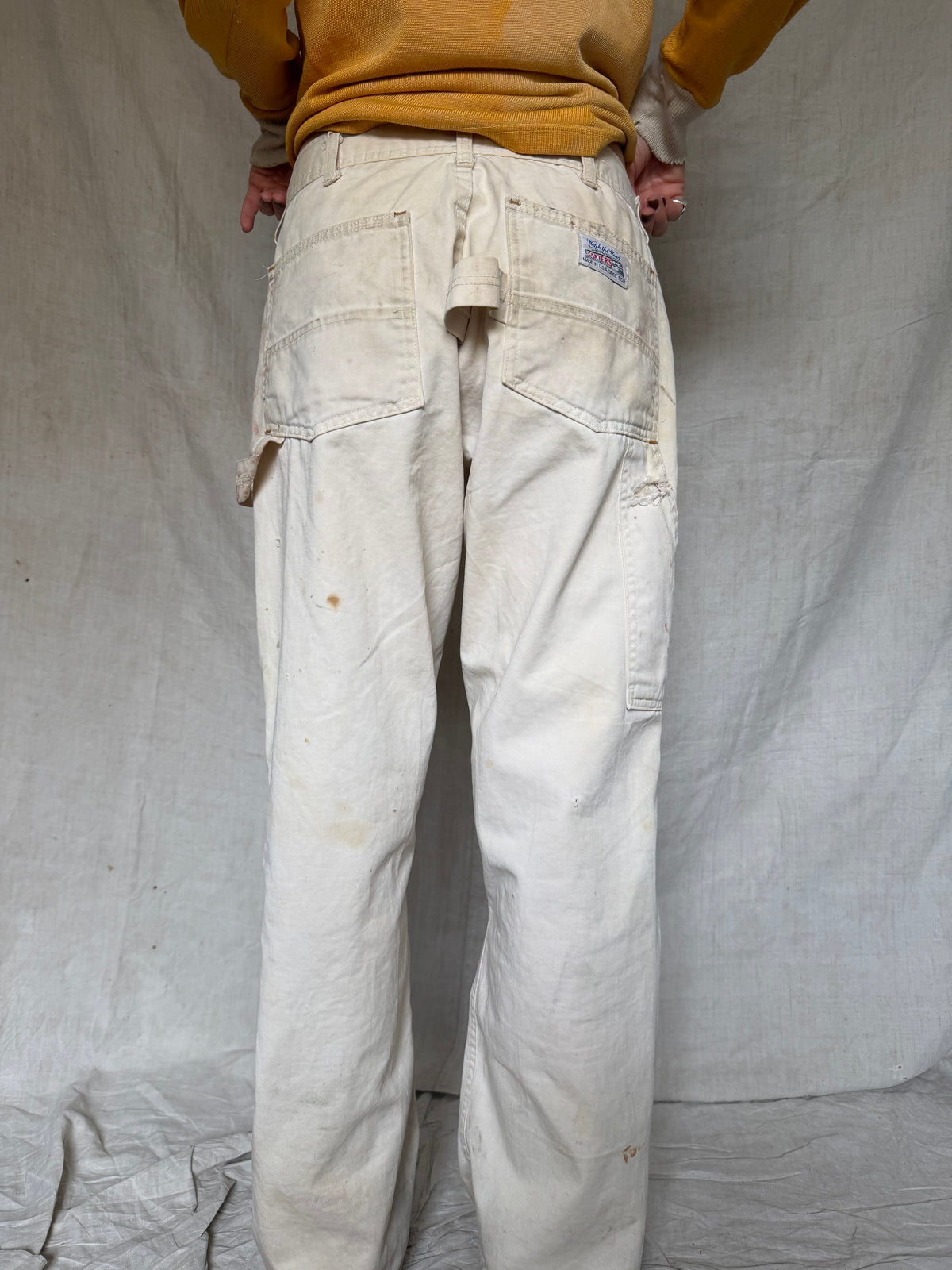 Carter's Cream Painters Pant