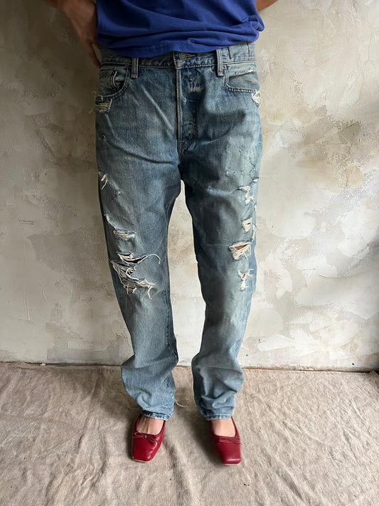 Denim & Supply Faded + Distressed Jeans
