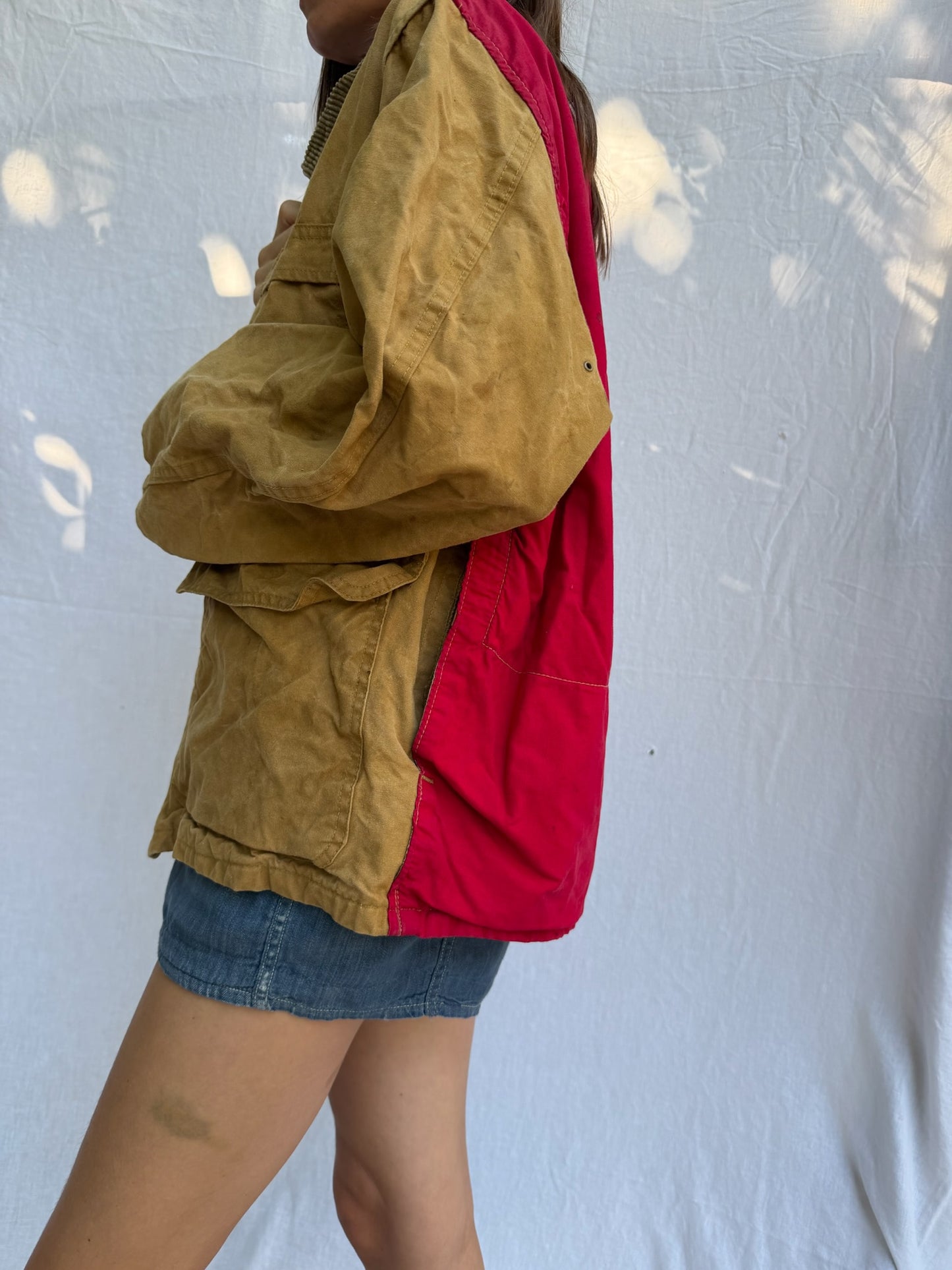 Tan +  Red Hunting Jacket 02