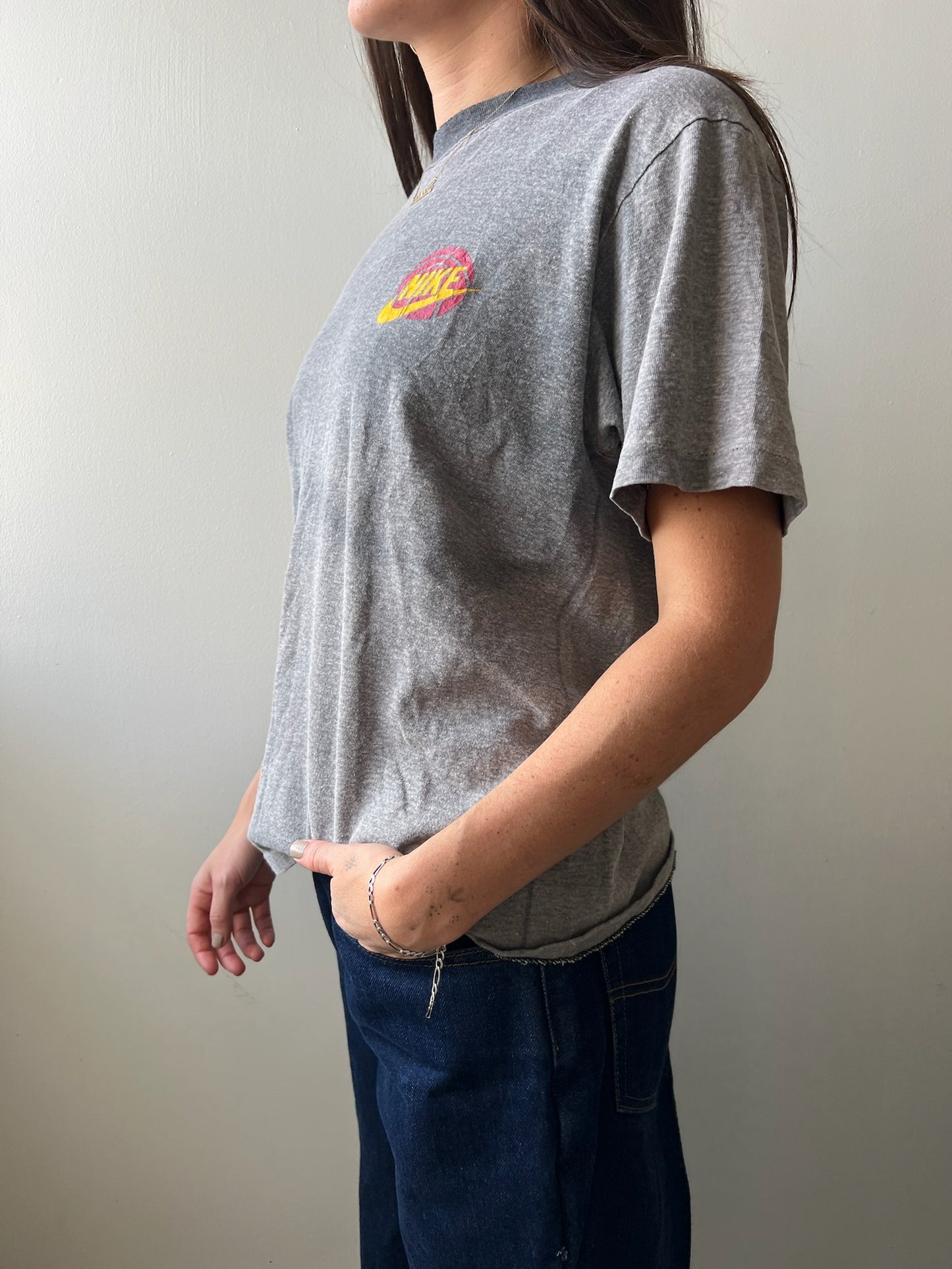 Two Toned Grey Nike Tee