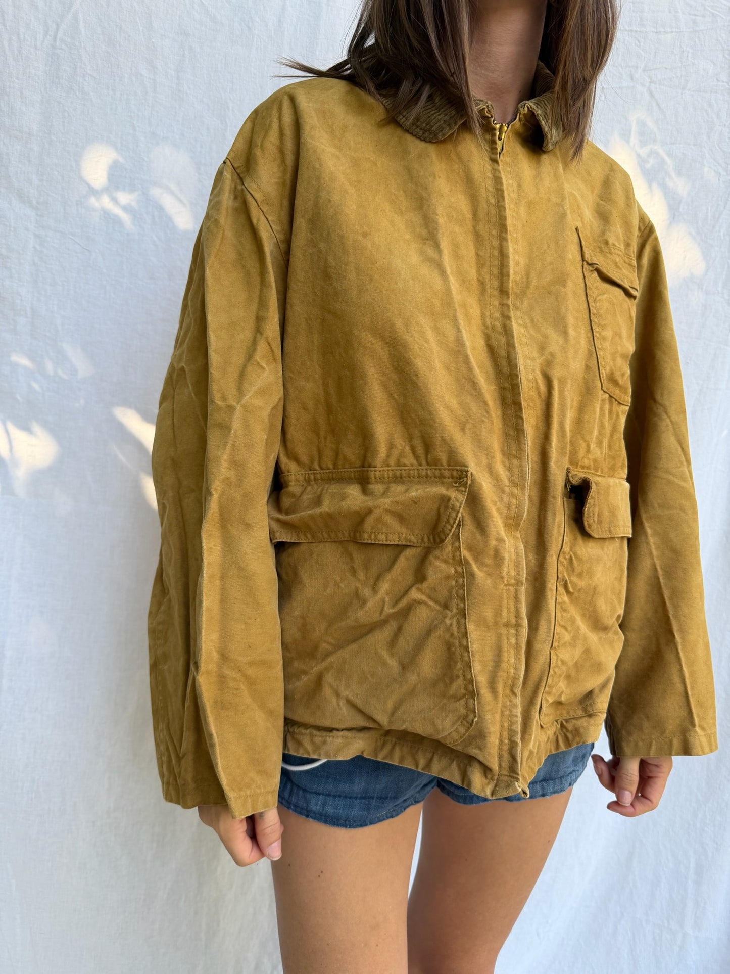 Tan + Red Hunting Jacket 01