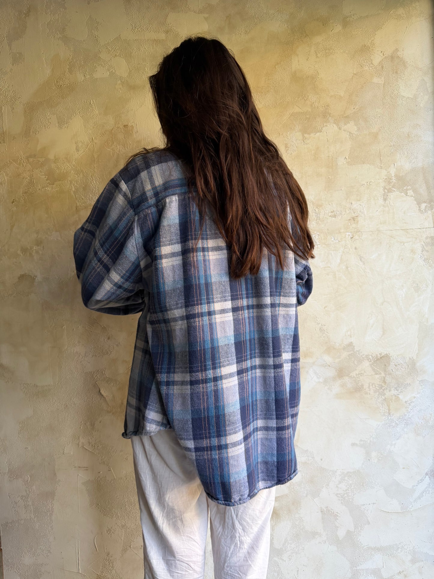 Blue Plaid Flannel