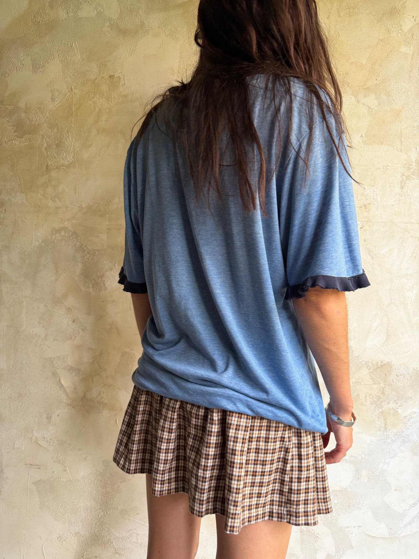 Kokanee Faded Blue Ringer Tee