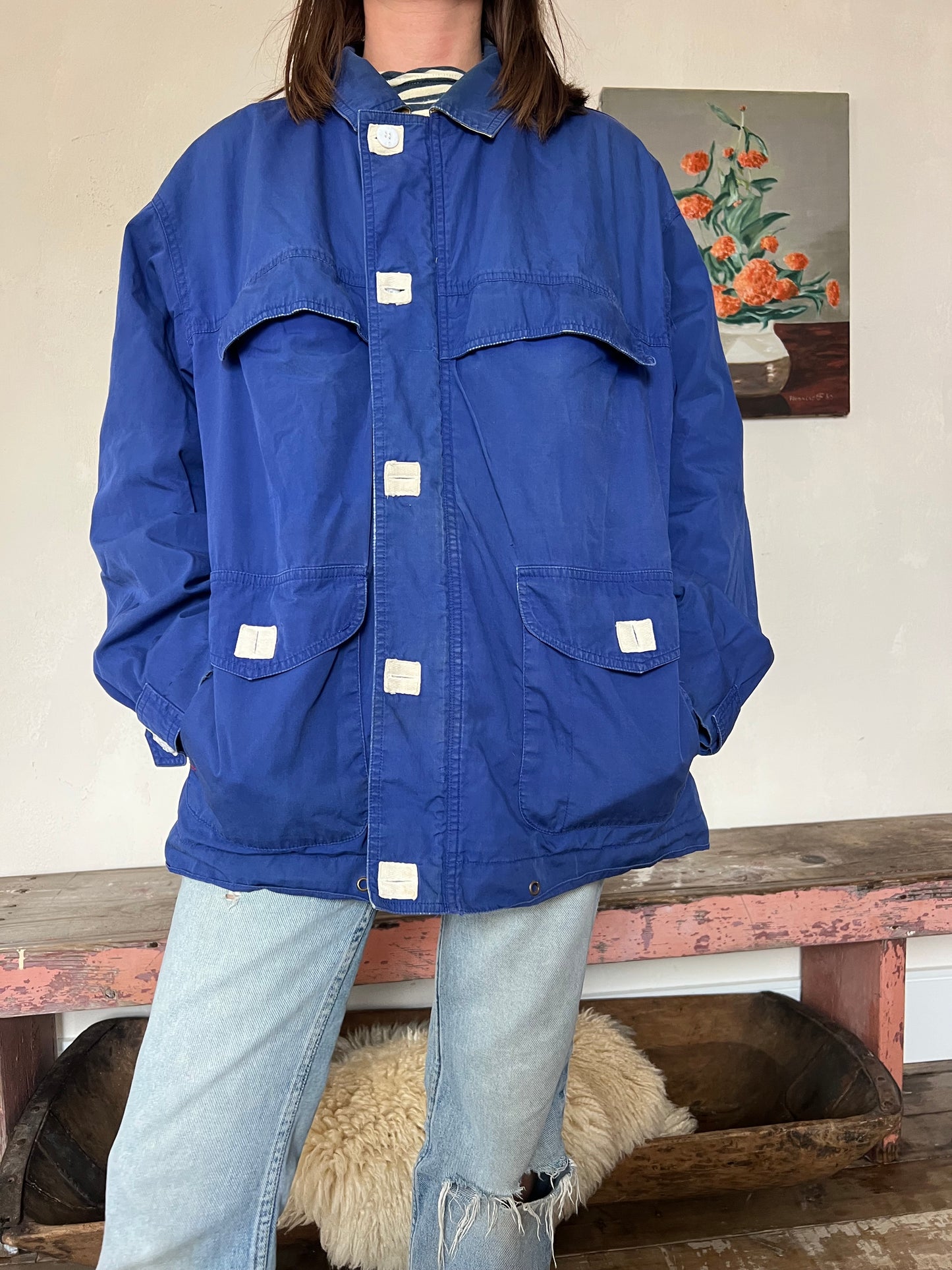 Royal Blue Shacket