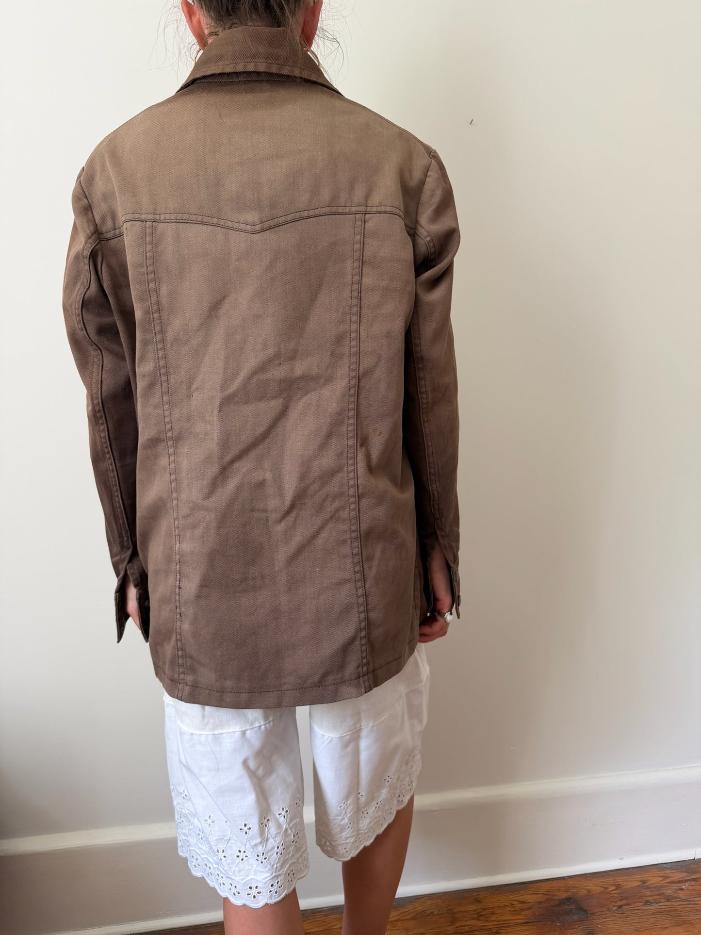 GWG Faded Fawn Brown Shacket