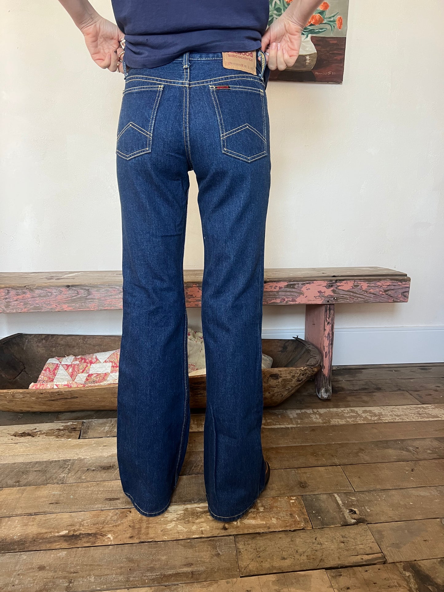 Texwood Dark Denim Boot Cut Jean