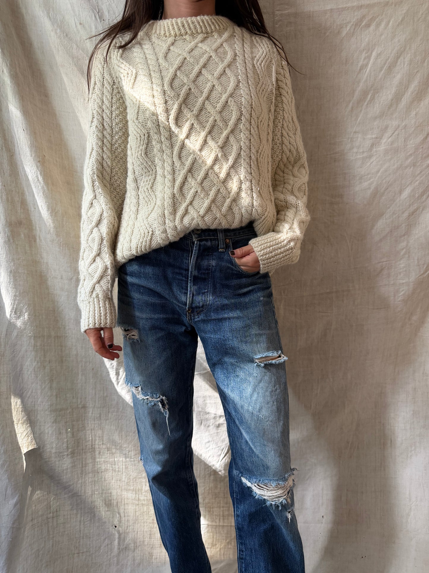 Irish Fisherman Sweater