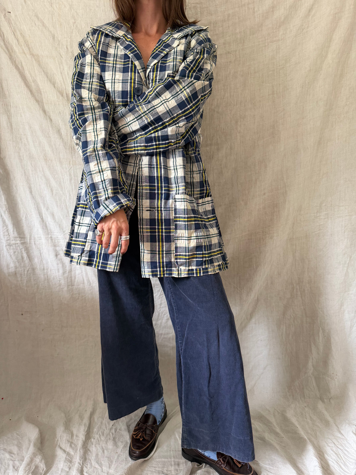 Plaid Lightweight Jacket