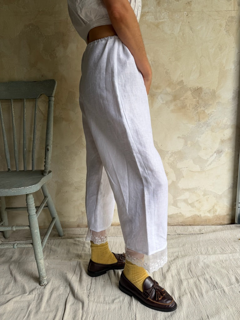 Handmade Lace Bloomer Pants