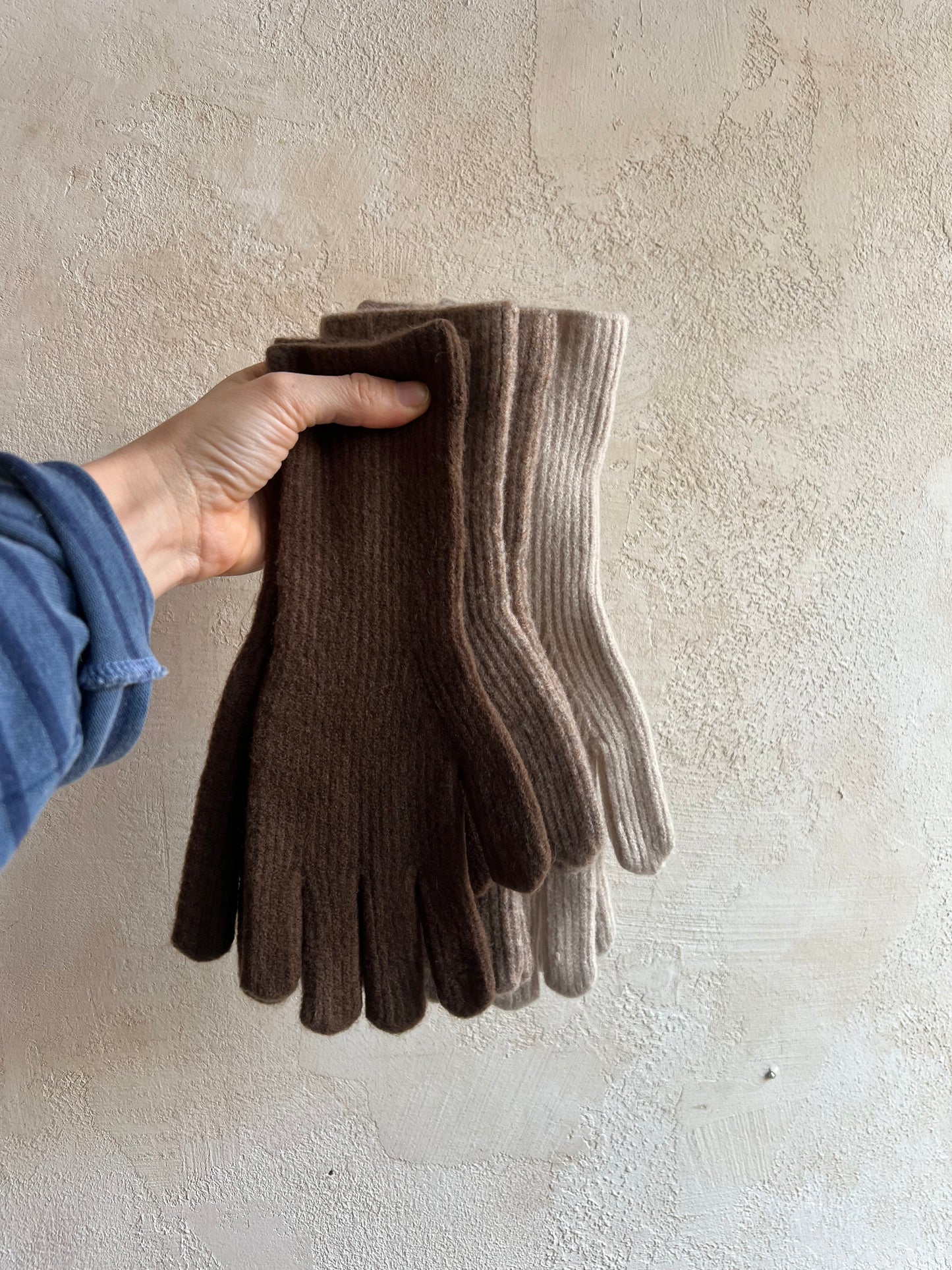 Fuzzy Wool Gloves By Billy Bamboo