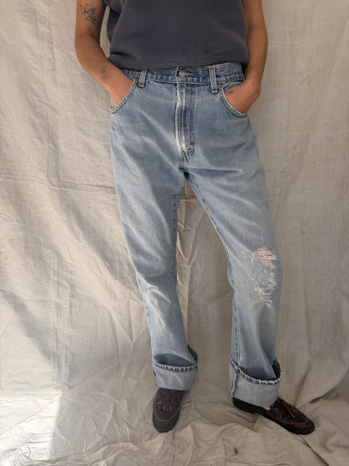 Lightwash Levi’s 517 03