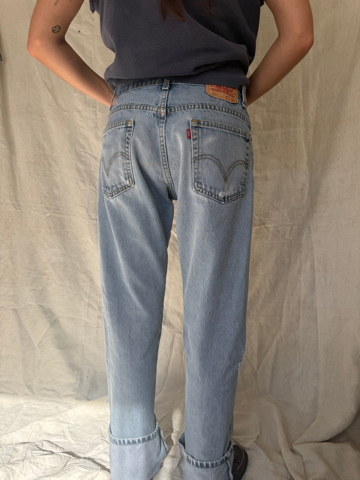 Lightwash Levi’s 517 03