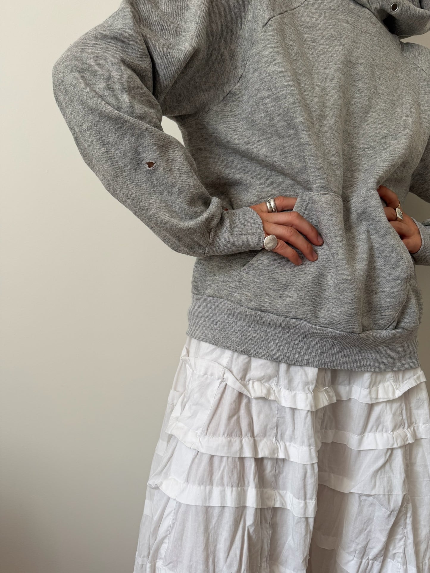 Heather Grey Hoodie