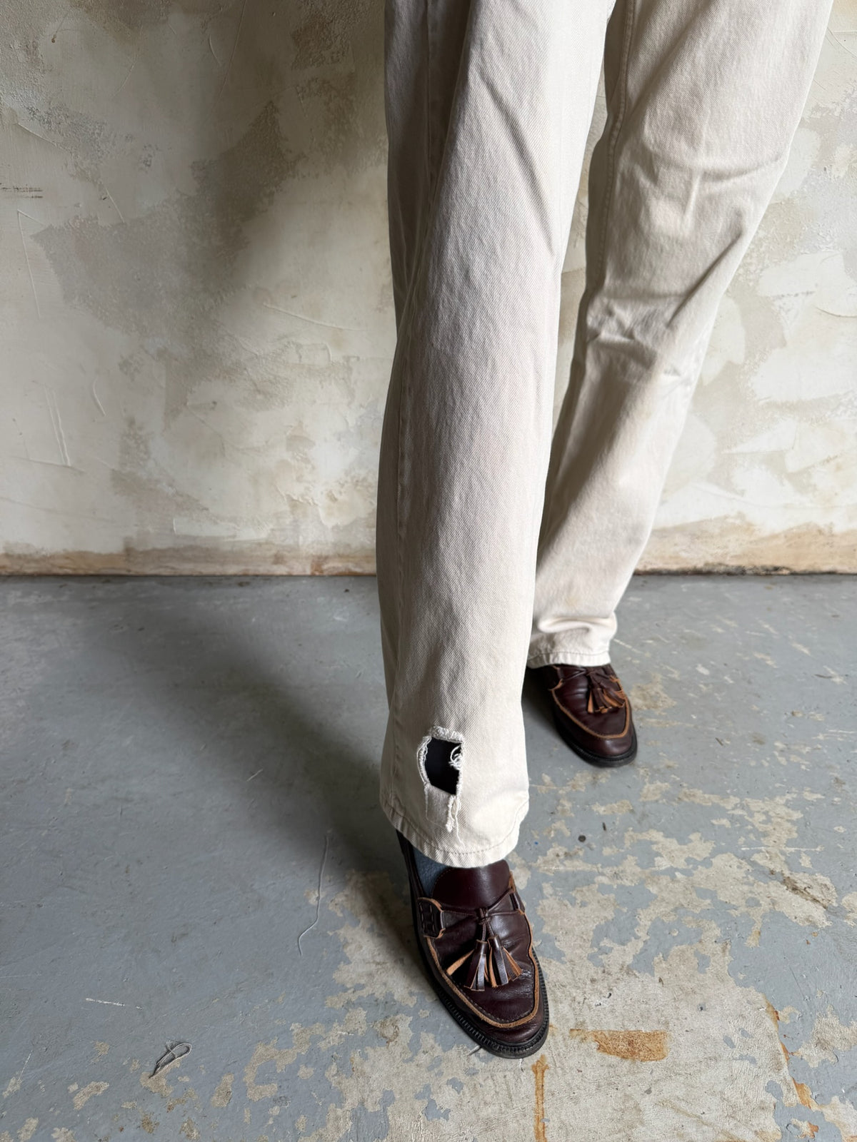 Natural Levi’s 505 Denim