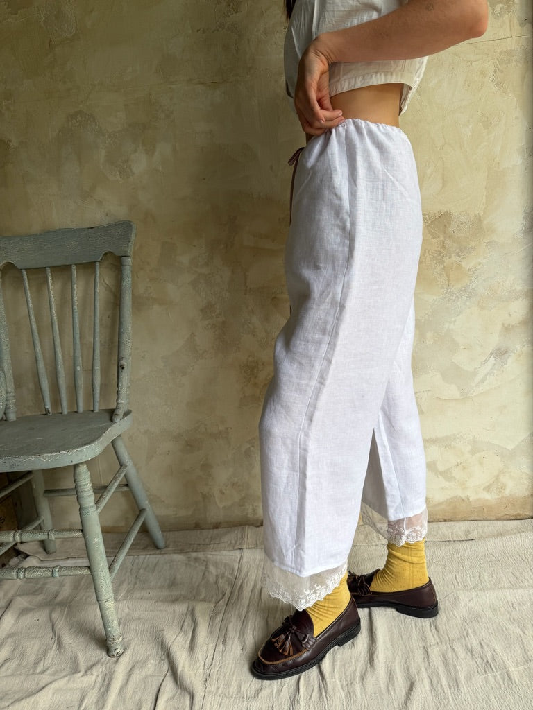 Handmade Lace Bloomer Pants