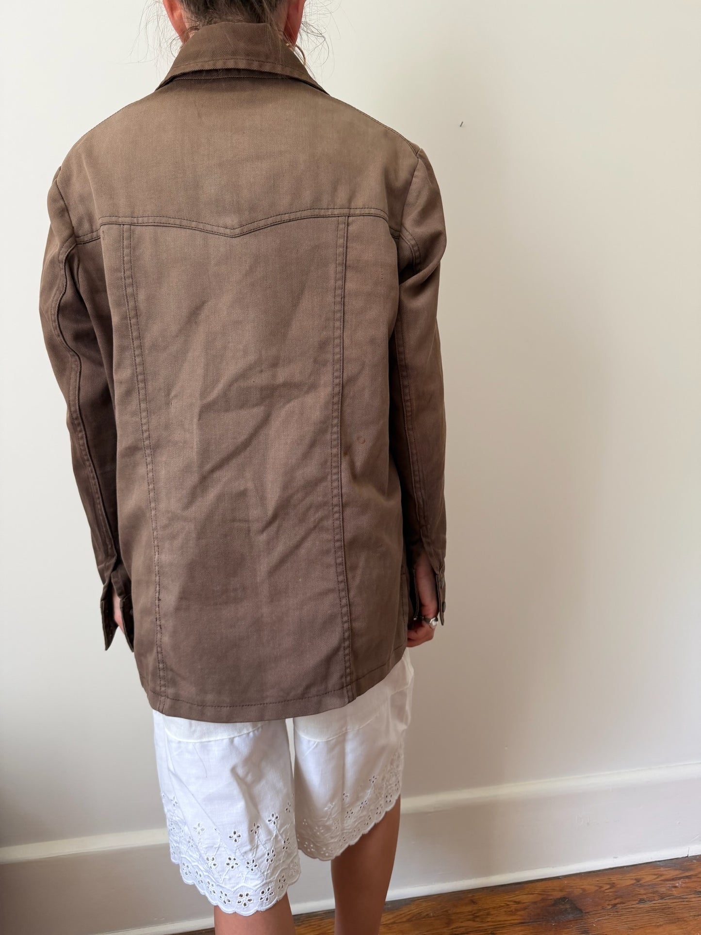 GWG Faded Fawn Brown Shacket