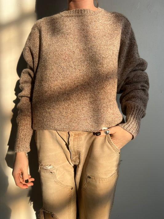 Oatmeal Wool Pullover