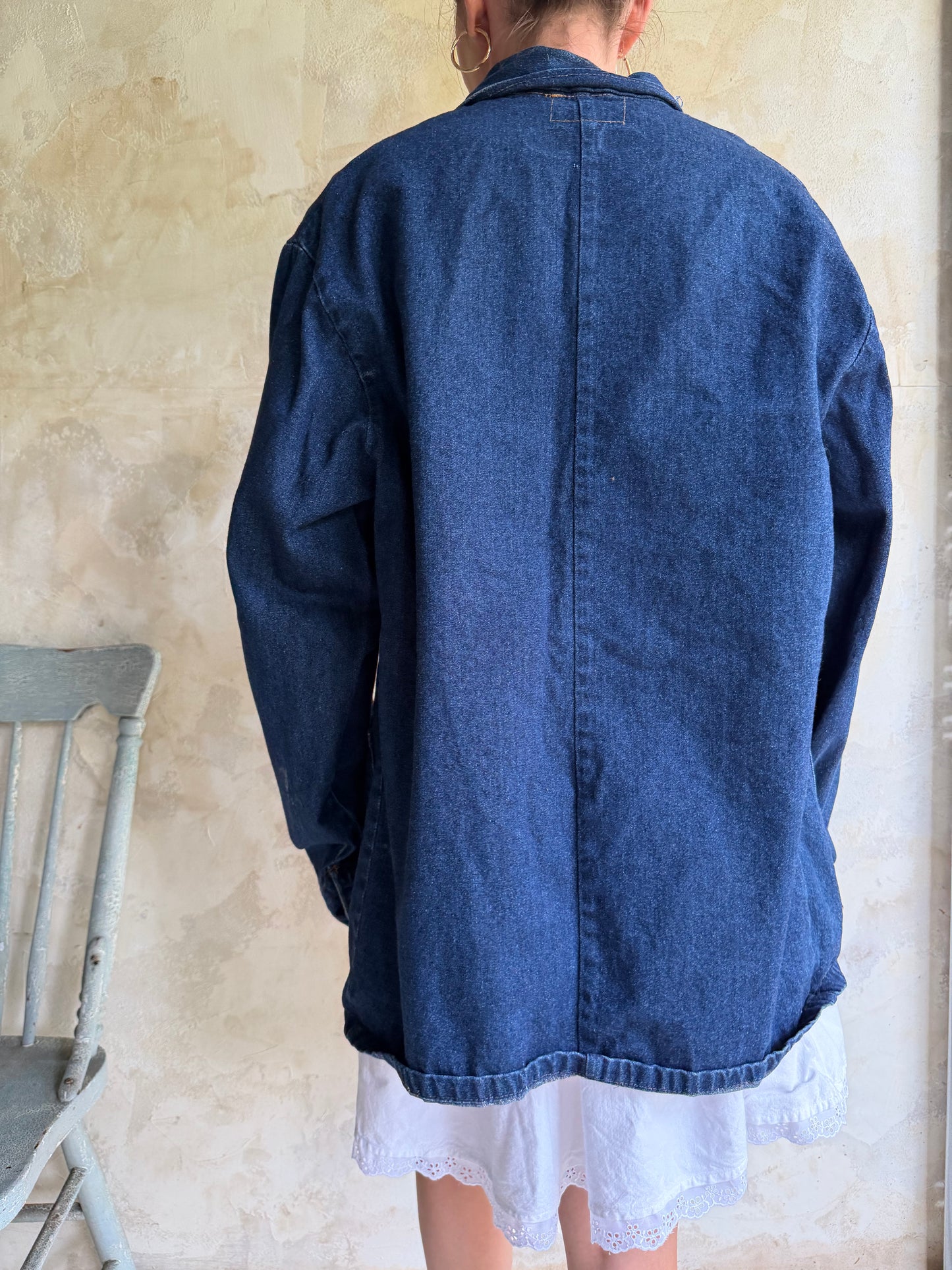 Big B Dark Denim Chore Jacket