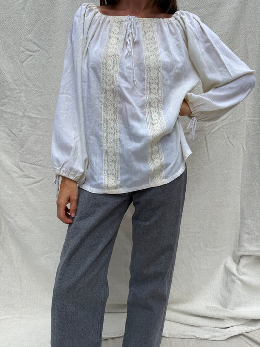 70s Peasant Blouse