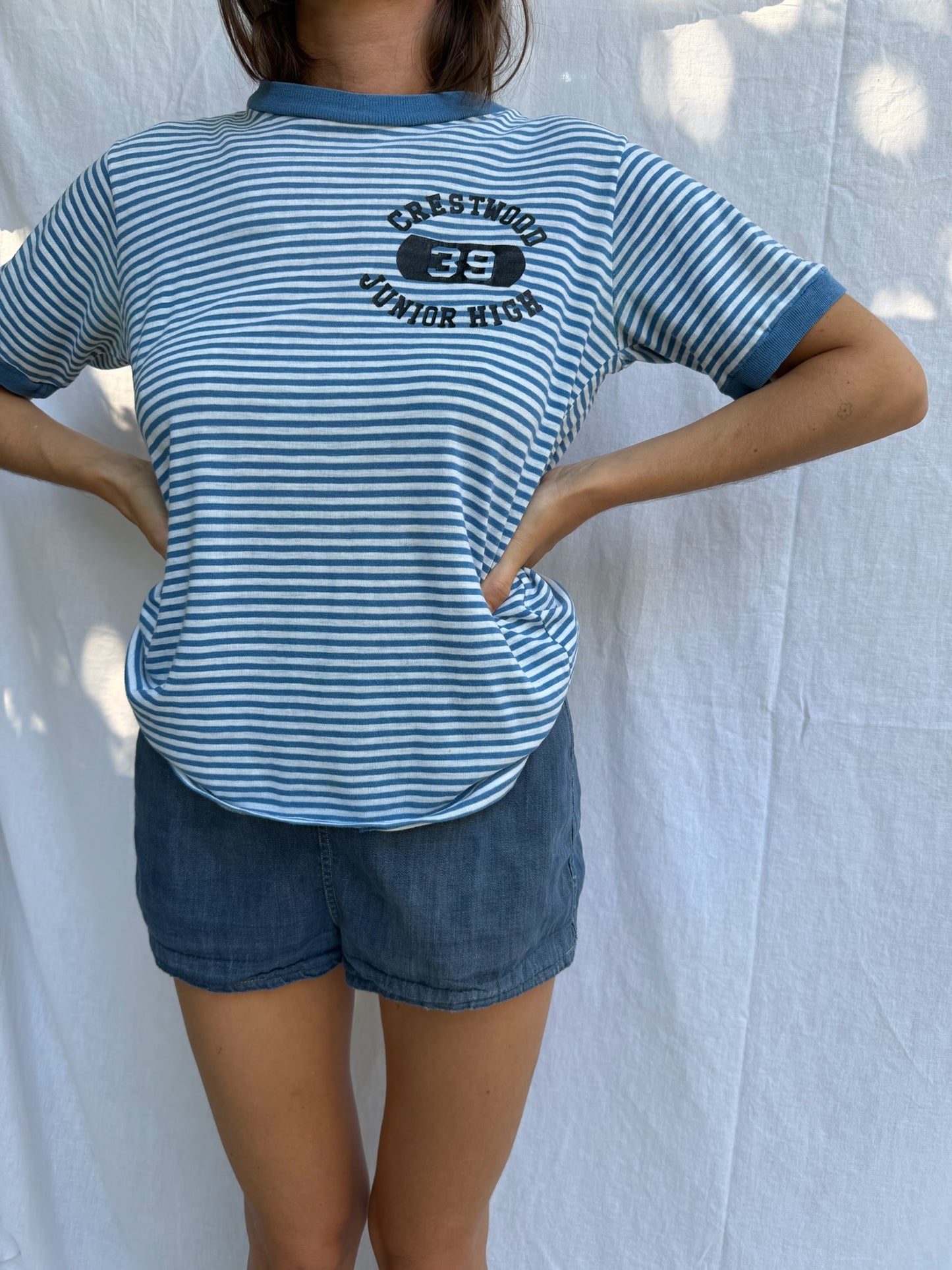 1970s Striped Crestwood Tee