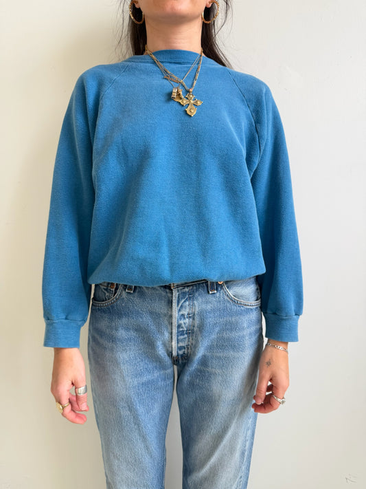 Sky Blue Vintage Crewneck