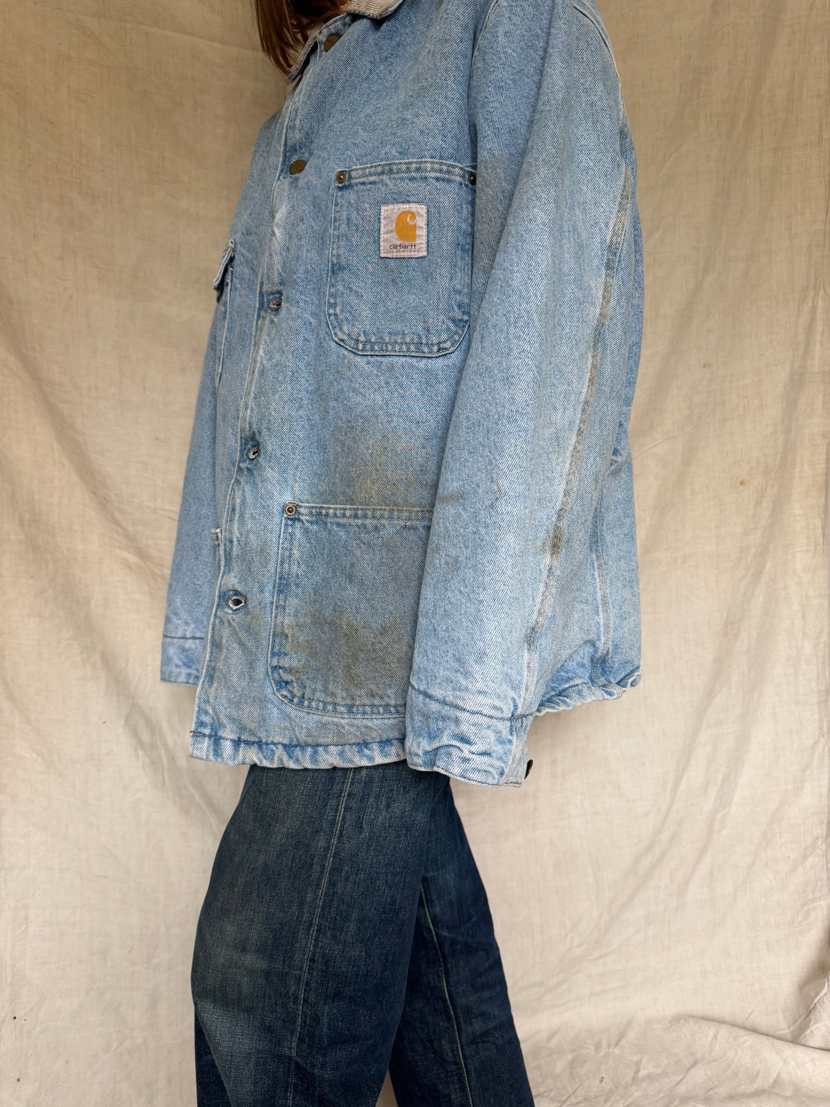 Lightwash Denim Carhartt Chore Jacket